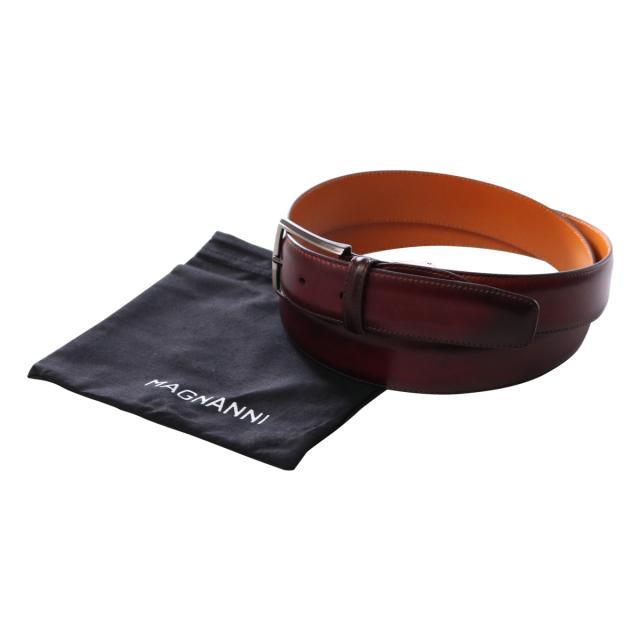 レビュー投稿で+5％還元】マグナーニ ベルト メンズ MGMB3001 MAGNANNI