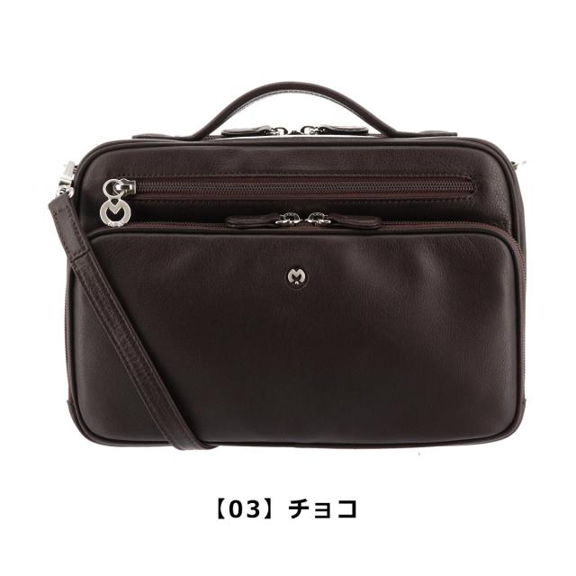 【レビュー投稿で+5％還元】ミラショーン ショルダーバッグ メンズ クレスタ 193122 milaschon 2WAY ハンドバッグ 牛革 本革 レザー v_other バレンタインの通販は