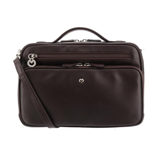 【レビュー投稿で+5％還元】ミラショーン ショルダーバッグ メンズ クレスタ 193122 milaschon 2WAY ハンドバッグ 牛革 本革 レザー v_other バレンタインの通販は