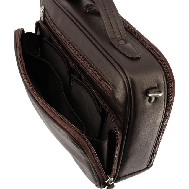 【レビュー投稿で+5％還元】ミラショーン ショルダーバッグ メンズ クレスタ 193122 milaschon 2WAY ハンドバッグ 牛革 本革 レザー v_other バレンタインの通販は