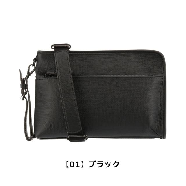 【レビュー投稿で+5％還元】ミラショーン クラッチバッグ メンズ 日本製 バル 291151 milaschon 2WAY ショルダーバッグ 本革 レザー_7