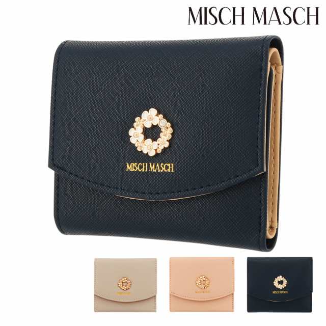 セール Sale レビューを書いてポイント 5 ミッシュマッシュ 三つ折り財布 レディース 673 Misch Masch ミニ財布 当社限定 の通販はau Pay マーケット サックスバー Au Pay マーケット店