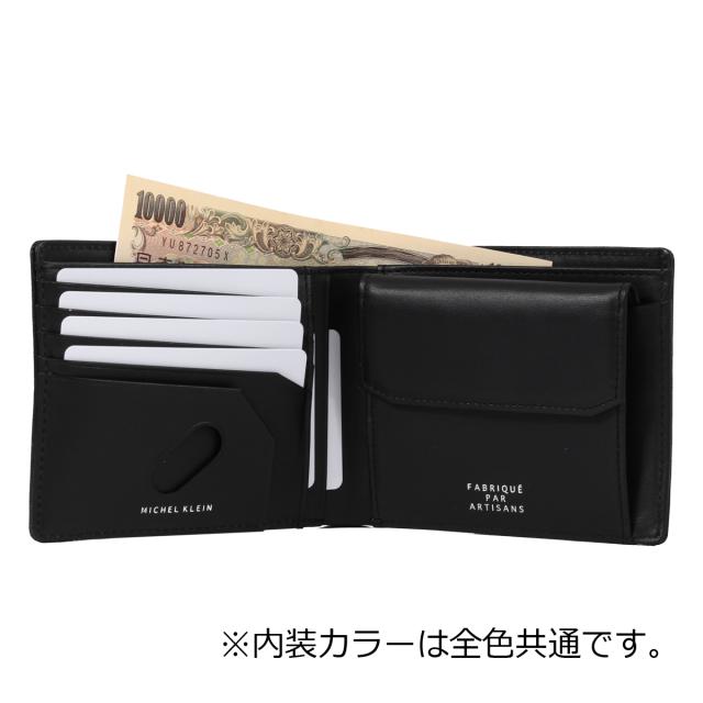 レビュー投稿で+5％還元】ミッシェルクラン 財布 二つ折り 本革 エム
