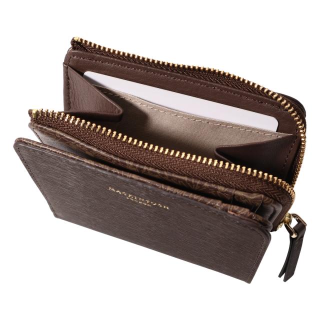 マッキントッシュロンドン Ｌ字型ファスナー 財布 レディース 5060074 WILLOW MACKINTOSH LONDON 牛革 本革 レザー_5