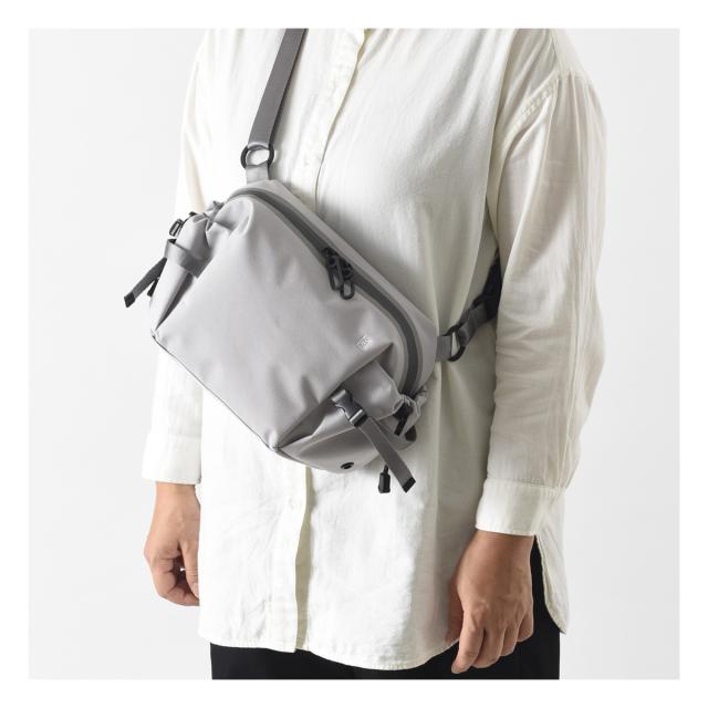 ミレスト ボディバッグ メンズ レディース 斜めがけ 撥水 Hutte 黒 ブラック black : [ミレスト] ボディバッグ メンズ レディース 斜めがけ