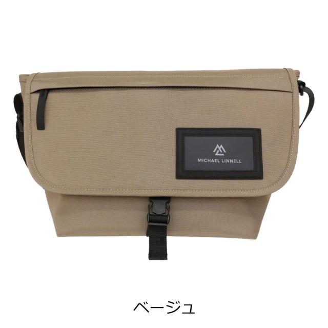 【レビュー投稿で+5％還元】マイケルリンネル ショルダーバッグ メッセンジャーバッグ メンズMLYL-09 MICHAEL LINNELL フラップ 斜め掛け ナイロン 8.5L 軽量 撥水 通勤 通学 旅行 トラベル アウトドア クリスマス_mp