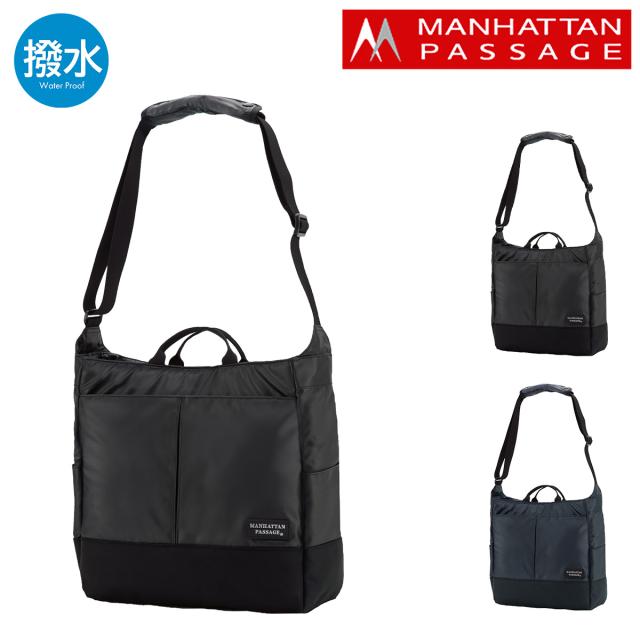 【レビュー投稿で+5％還元】マンハッタンパッセージ ショルダーバッグ スタイリッシュショルダーバッグ Plus2 2WAY A4 3メンズ 204B MANHATTAN PASSAGE プラス2 ビジネスバッグ 撥水 耐水 通勤 男性 クリスマス_mp