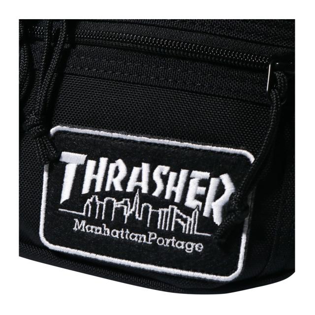 【レビュー投稿で+5％還元】マンハッタンポーテージ スラッシャー THRASHER ボディバッグ スケート スケボー ショルダーバッグ ウエストバッグ レディース MP1101EPTHRASHER Manhattan Portage ウエストポーチ ボディポーチ ワッペン_8