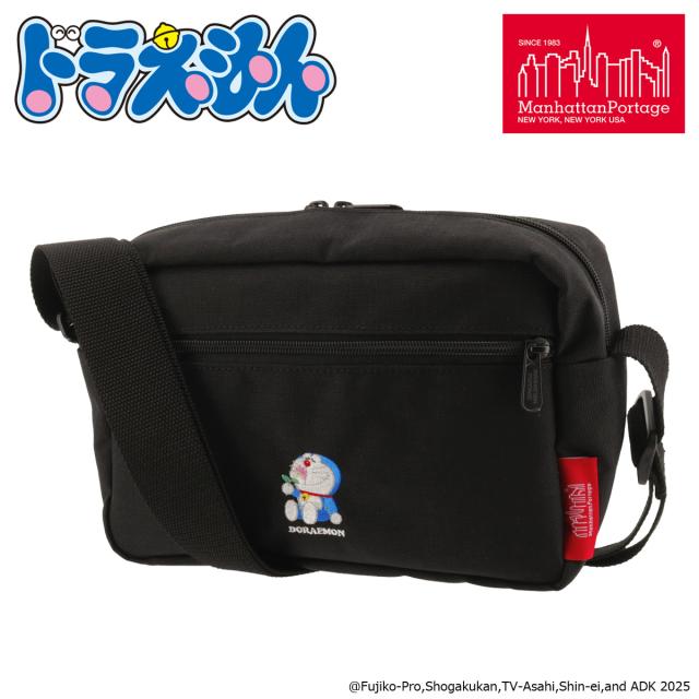 【レビュー投稿で+5％還元】マンハッタンポーテージ ドラえもん ショルダーバッグ 肩掛け 斜め掛け 小さめ コンパクト 横型 メンズ レディース MP1401L2DORA25 Manhattan Portage お出掛け 旅行 カジュアル キャラクター 男女兼用 おしゃれ かわいい