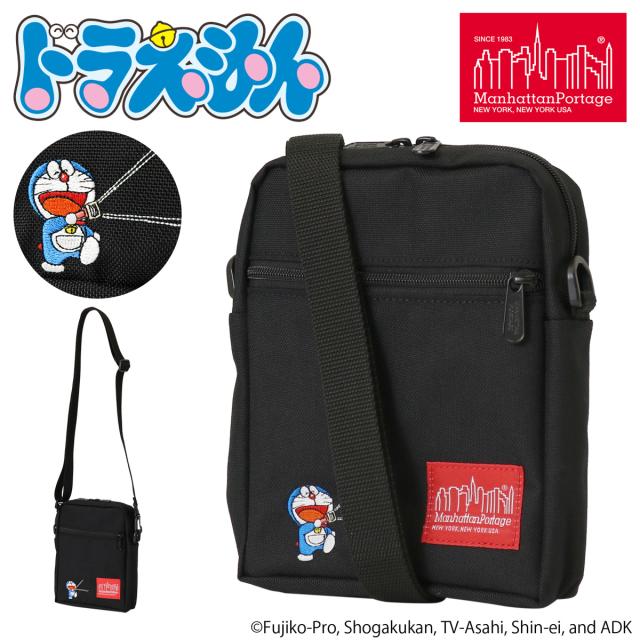 【レビュー投稿で+5％還元】マンハッタンポーテージ ドラえもん ショルダーバッグ ミニショルダー 2WAY メンズ レディース MP1403PLDORA24 Manhattan Portage ショルダーポーチ 縦型 sh_of v_other バレンタイン agesugi_sfaの通販は
