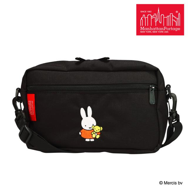 【レビュー投稿で+5％還元】マンハッタンポーテージ ミッフィー miffy ショルダーバッグ ミニショルダー ポーチ 肩掛け 横型 お出掛け 旅行 小さめ コンパクト メンズ レディース MP1404L2MF70 Manhattan Portage カジュアル うさぎ ウサギ クリスマス_mp クリスマス_wp