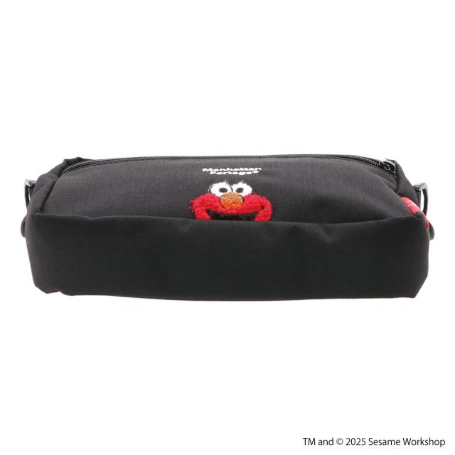 【レビュー投稿で+5％還元】マンハッタンポーテージ セサミストリート エルモ ショルダーバッグ メンズ レディース ミニショルダー 横型 MP1404L2SST Manhattan Portage カジュアル キャラクター お出掛け 旅行 トラベル フェス ライブ 刺繍 クリスマス_mp クリスマス_wp レビュー投稿で+5％還元】マンハッタンポーテージ セサミストリート