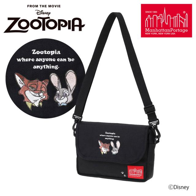 ズートピア マンハッタンポーテージ ショルダーバッグ メンズ レディース ZOOTOPIA MP1410MGNTZTP  manhattanportage ニック ジュディ 軽量 斜め掛け