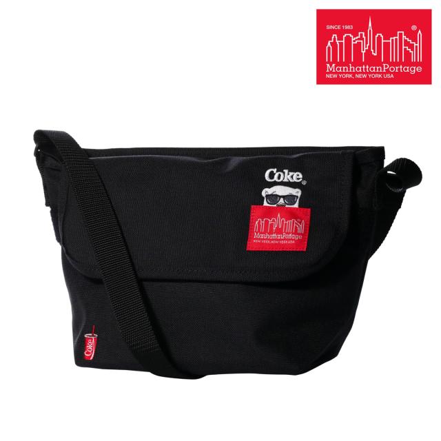 【レビュー投稿で+5％還元】マンハッタンポーテージ ショルダーバッグ Coca-Cola コカ・コーラ 横型 メンズ レディース MP1603BPCOKE Manhattan Portage クリスマス_mp クリスマス_wp