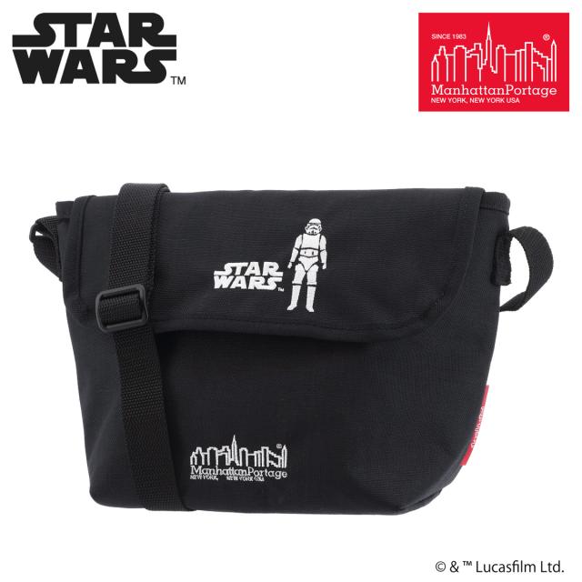 【レビュー投稿で+5％還元】マンハッタンポーテージ ショルダーバッグ スター・ウォーズ STAR WARS ストームトルーパー メッセンジャーバッグ 横型 斜め掛け メンズ レディース MP1603BPDMGNTSTW25 Manhattan Portage カジュアル 映画 キャラクター