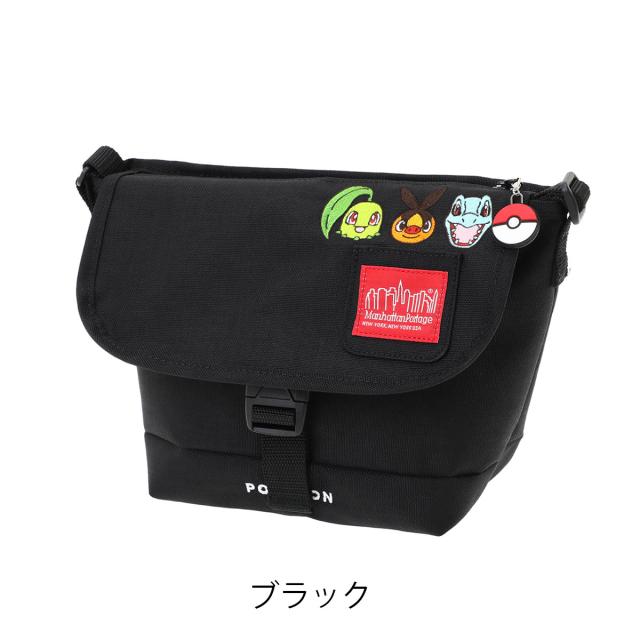 【文芸評論服従で+5％立ち直らす】マンハッタンポーテージ ショルダーバッグ Pok?mon メンズ レディース  MP1603FZPPKMN25ZA ポケモン manhattanportage 御三家 チコリータ ポ坊や ワニノコ ミニ肩先