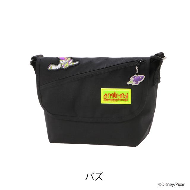 マンハッタンポーテージ トイストーリー ショルダーバッグ SM B5 メンズ レディース MP1605JRFZPMGNTTOY manhattanportage エイリアン バズ TOY STORY メッセンジャーバッグ リトルグリーンメン コラボ_13