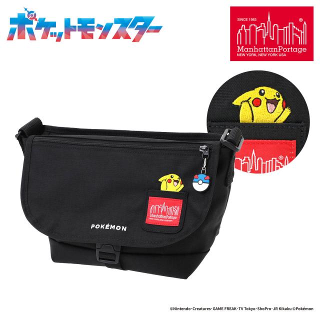 マンハッタンポーテージ ショルダーバッグ Pok?mon メンズ レディース  MP1605JRFZPPKMN25 ポケモン manhattanportage ピカチュウ ミニショルダー
