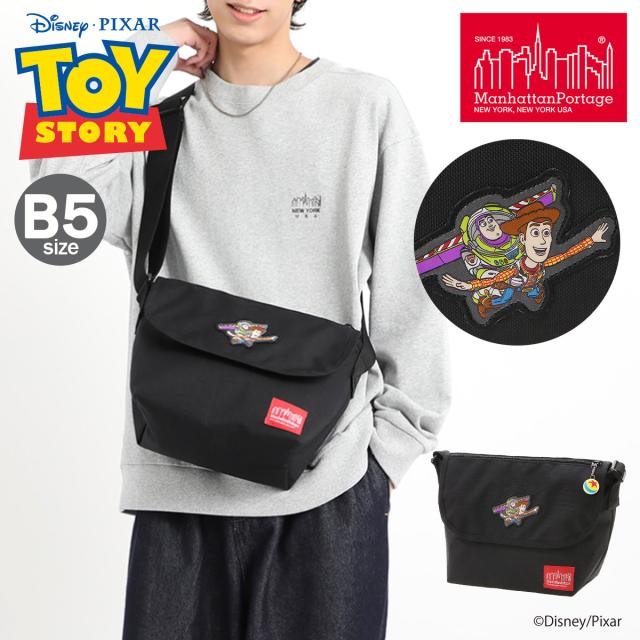 マンハッタンポーテージ トイストーリー ショルダーバッグ SM B5 メンズ レディース MP1605JRMGNTTOYWBZ manhattanportage TOY STORY メッセンジャーバッグ コラボ