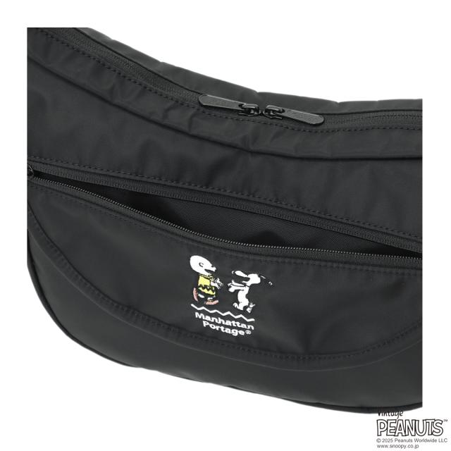 【レビュー投稿で+5％還元】マンハッタンポーテージ スヌーピー コラボ PEANUTS ピーナッツ ショルダーバッグ チャーリーブラウン メンズ レディース MP2409FZPMGNTPNS25 Manhattan Portage 軽量 おしゃれ かわいい ペットボトル収納可能 クリスマス_mp クリスマス_wp レビュー投稿で+5％還元】マンハッタンポーテージ スヌーピー コラボ