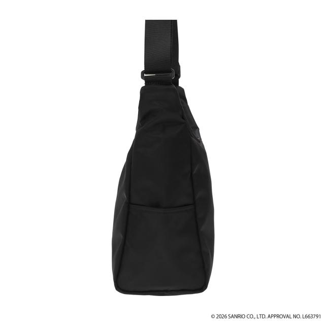 マンハッタンポーテージ ショルダーバッグ B5 クロミ サンリオ レディース MP6041NTWLBKRM manhattanportage Kuromi ミニショルダー 刺繍 キャラクター_3