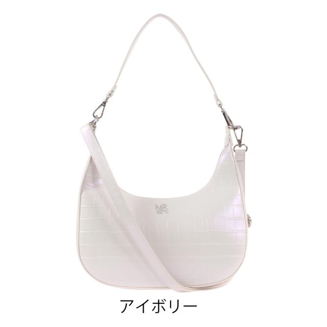 【レビュー投稿で+5％還元】ムルーア 2WAY ハンドバッグ ショルダーバッグ レディース  クロコ MR-B1237 トートバッグ MURUA 肩掛け 高見え_12