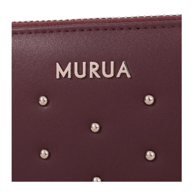 レビュー投稿で+5％還元】MURUA 長財布 ラウンドファスナー レディース
