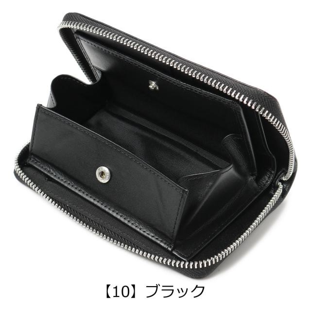 レビュー投稿で+5％還元】ミラショーン 二つ折り財布 ミドル 縦型 本