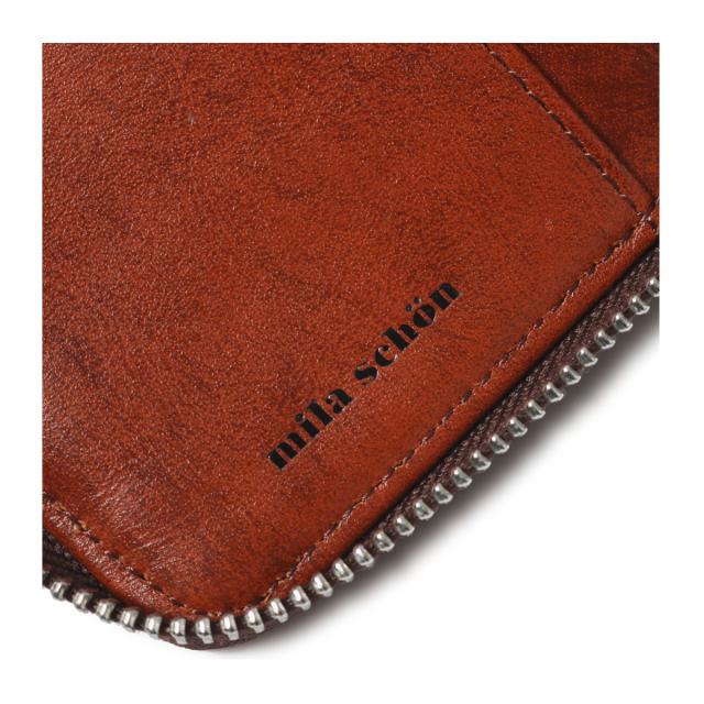 レビュー投稿で+5％還元】ミラショーン 二つ折り財布 ミドル 縦型 本