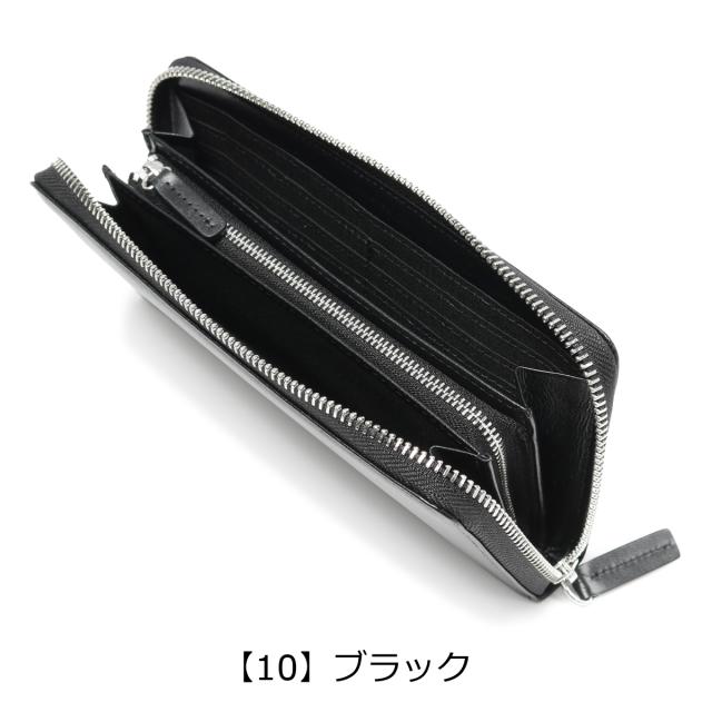 レビュー投稿で+5％還元】ミラショーン 長財布 ラウンドファスナー 本