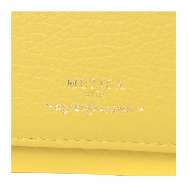 レビュー投稿で+5％還元】ムジカ・ヴィータ 三つ折り財布 ミニ財布 本革