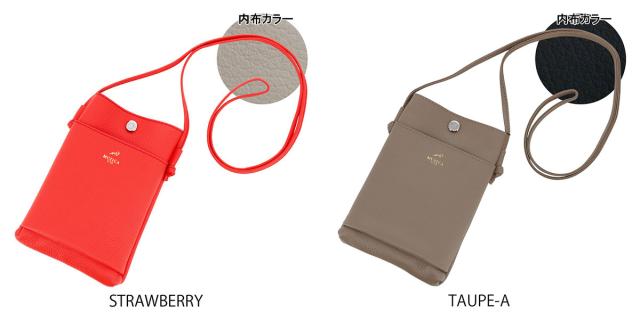 【レビュー投稿で+5％還元】ムジカ・ヴィータ スマホショルダー  ミニショルダー 本革 日本製 レディース M3037 MUZICA VITA | ショルダーバッグ スマホポーチ 牛革 レザー_13