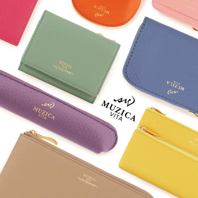 【レビュー投稿で+5％還元】ムジカ・ヴィータ スマホショルダー  ミニショルダー 本革 日本製 レディース M3037 MUZICA VITA | ショルダーバッグ スマホポーチ 牛革 レザー_14