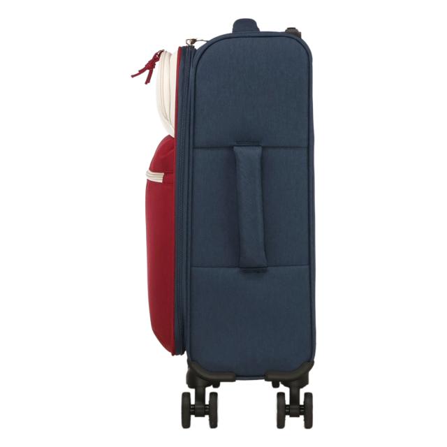 moz モズ スーツケース 機内持ち込み キャリーケース キャリーバッグ ソフトキャリー 33L レディース Sサイズ 小型 かわいい 軽量 軽い ソフトタイプ 小さめ 黒 ブラック トリコロール おしゃれ 人気 3泊 4泊 MZ-0239-48 国内旅行 海外旅行 修学旅行 ビジネス 出張_2