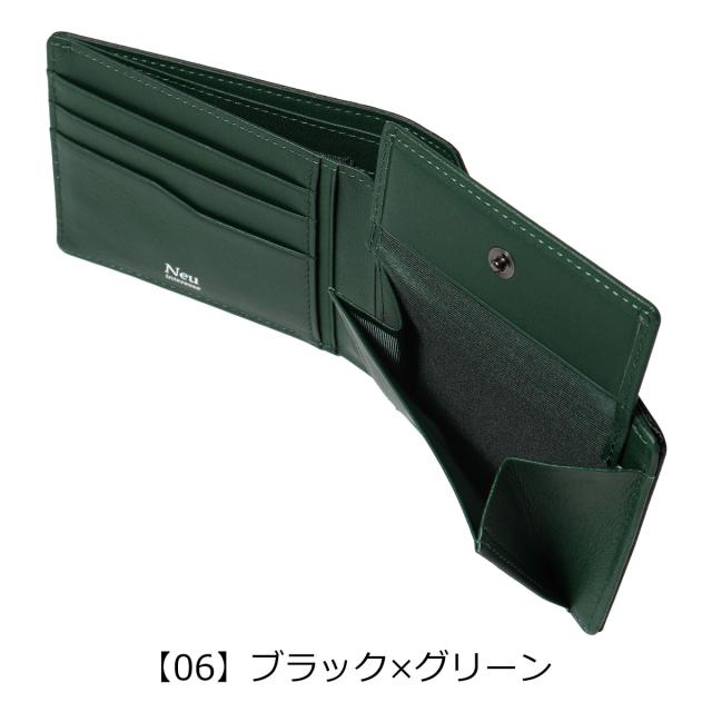 【レビュー投稿で+5％還元】ノイインテレッセ 二つ折り財布 シャッテン2.0 メンズ 0703 Neu interesse Schat