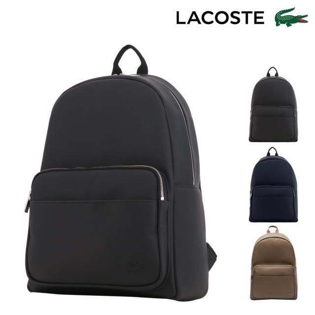 【レビュー投稿で+5％還元】ラコステ リュック MENS CLASSIC NH4430HC LACOSTE バックパック デイパック 13インチ PC対応