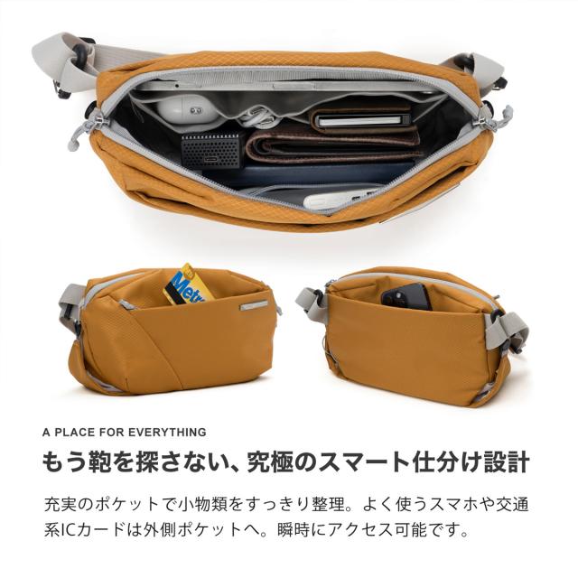 NIID ニード ボディバッグ ショルダーバッグ メンズ レディースNEO Nomad Sling 撥水 スリングバッグ コンパクト サブバッグ 通勤 通学 旅行 観光 1年保証 斜めがけ アウトドア_11