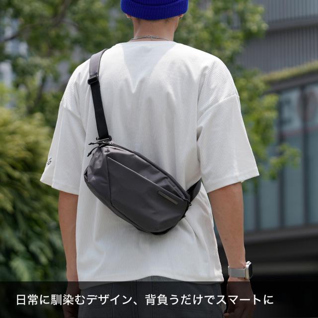 NIID ニード ボディバッグ ショルダーバッグ メンズ レディースNEO Nomad Sling 撥水 スリングバッグ コンパクト サブバッグ 通勤 通学 旅行 観光 1年保証 斜めがけ アウトドア_1