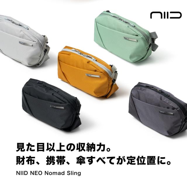 NIID ニード ボディバッグ ショルダーバッグ メンズ レディースNEO Nomad Sling 撥水 スリングバッグ コンパクト サブバッグ 通勤 通学 旅行 観光 1年保証 斜めがけ アウトドア_3