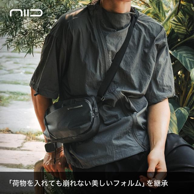 NIID ニード ボディバッグ ショルダーバッグ メンズ レディースNEO Nomad Sling 撥水 スリングバッグ コンパクト サブバッグ 通勤 通学 旅行 観光 1年保証 斜めがけ アウトドア_4