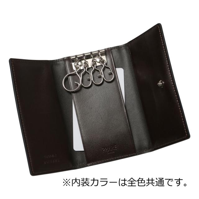 レビュー投稿で+5％還元】プレリー ギンザ キーケース 4連 本革 メンズ
