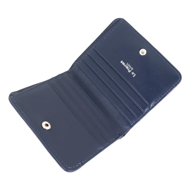 レビュー投稿で+5％還元】ル・プレリー ギンザ 二つ折り財布 本革