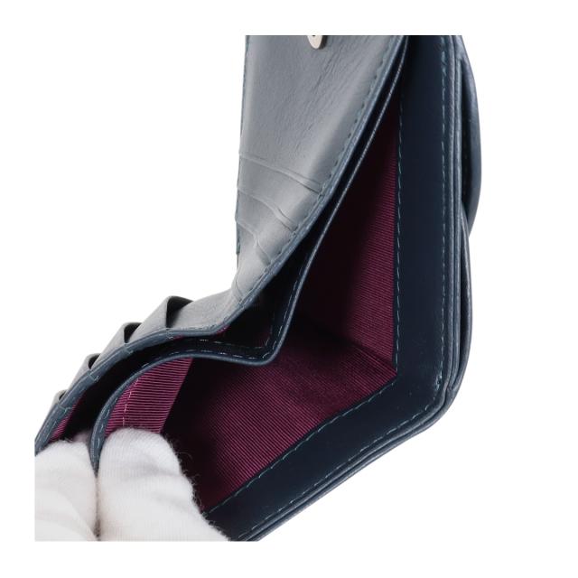 レビュー投稿で+5％還元】ル・プレリー ギンザ 二つ折り財布 本革