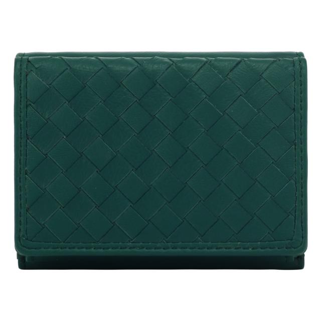 レビュー投稿で+5％還元】ル・プレリー ギンザ 財布 三つ折り 羊革 本