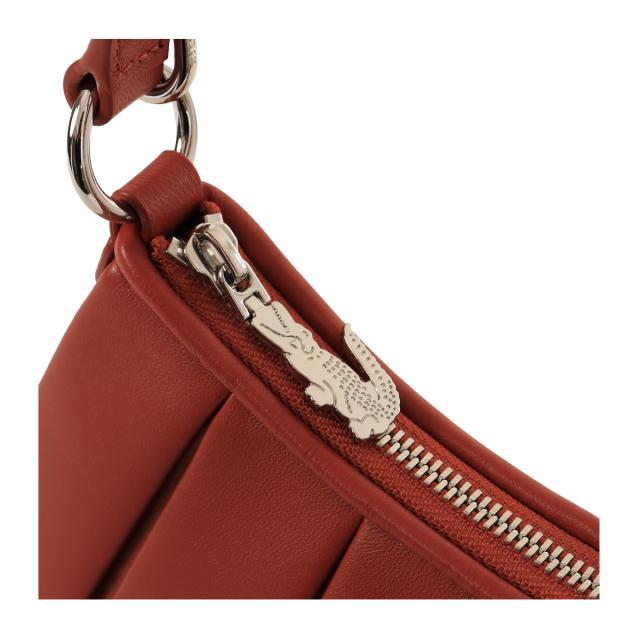 ラコステ ショルダーバッグ 本革 レディース NU5011DP LACOSTE 牛革 レザー 小さめ ミニショルダー フリル プリーツ_6