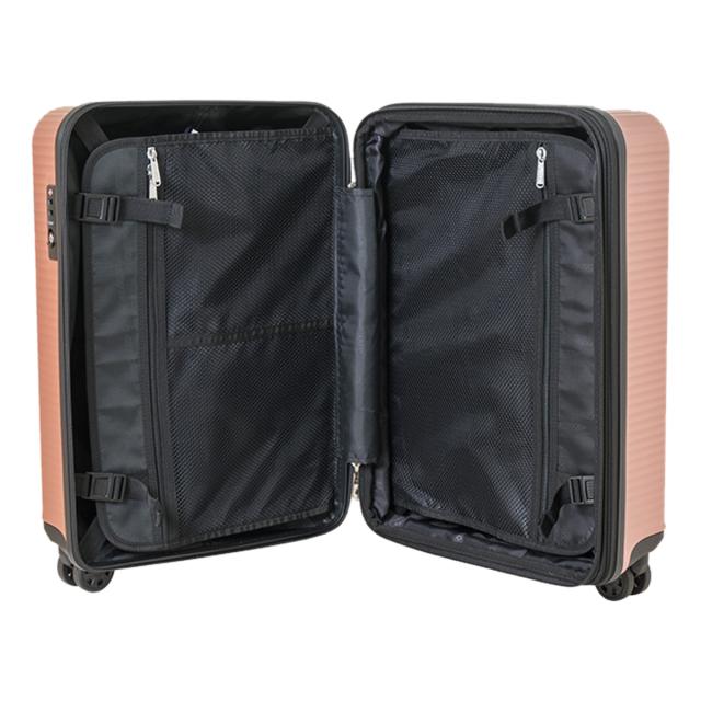 【レビュー投稿で+5％還元】アウトドアプロダクツ スーツケース 40L 45L 49.5cm 3.2kg OD-0808-50 ハード エキスパンダブル 機内持ち込み TSAロック搭載 キャリーバッグ キャリーケース クリスマス_mp