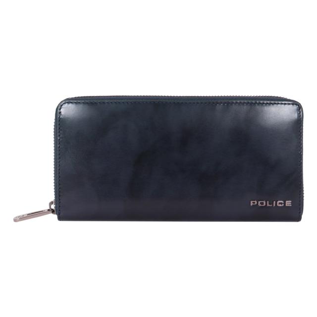 レビュー投稿で+5％還元】ポリス 長財布 ラウンドファスナー 本革