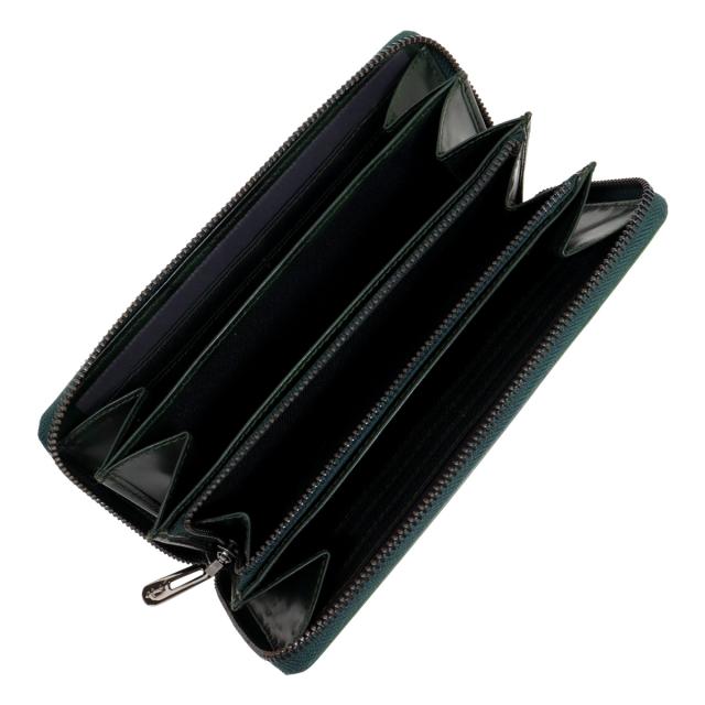 レビュー投稿で+5％還元】ポリス 長財布 ラウンドファスナー 本革