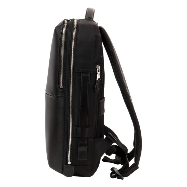 ピーアイディー ビジネスバッグ A4 2WAY ポリエステルツイルPVC×牛革