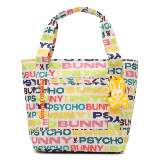 Psycho Bunny サイコバニー モノグラム ラウンドトート PBMG7FB5